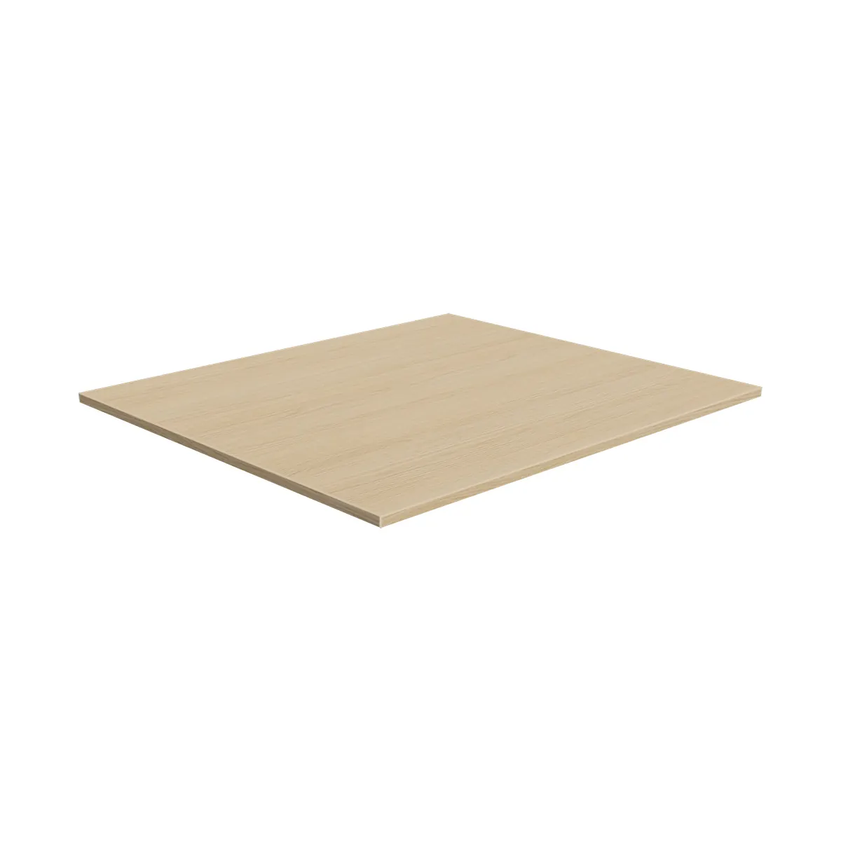 Plateau chêne Vicenza 97,5 x 84,7 cm pour gondole centrale Square 100 - Tablettes Bois Mélaminé