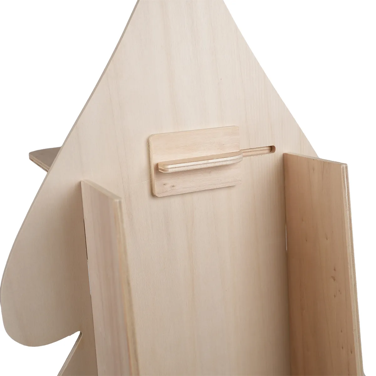 Étagère sapin bois peuplier 80 x 41 x H 140 cm - Présentoir bois - Étagères magasins, Présentoirs bois-5