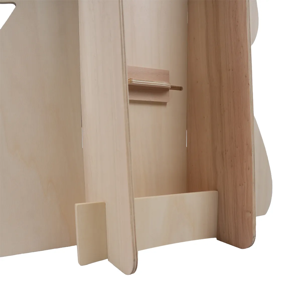 Étagère sapin bois peuplier 80 x 41 x H 140 cm - Présentoir bois - Étagères magasins, Présentoirs bois-6