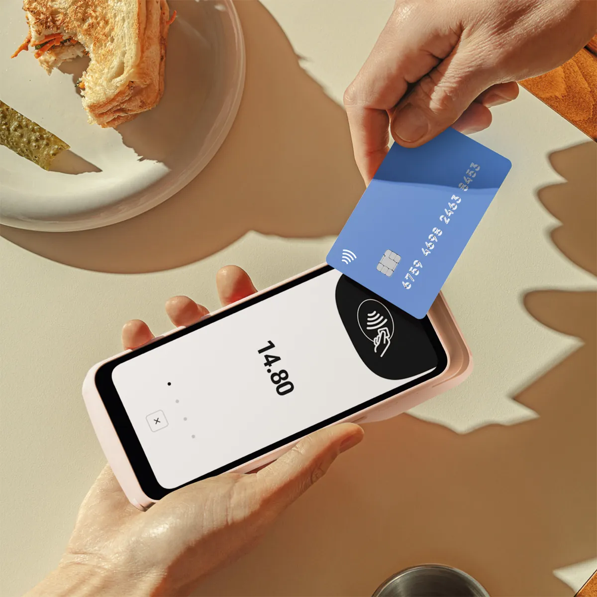 Terminal de paiement SumUp tout-en-un gestion des commandes + imprimante - Encaissement mobile-1