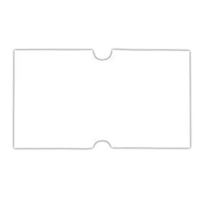Étiquette blanche 21 x 12 mm amovible pour étiqueteuse - 10 rouleaux de 1000 - Étiquettes pour étiqueteuses