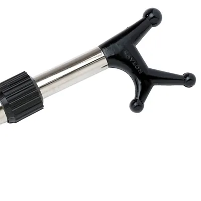 Perche à décrocher télescopique L 85 à 150 cm métal - Perches télescopiques, range-cintres-1