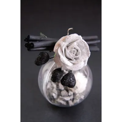 Boule transparente ø 10 cm à remplir - Boule plexiglas - Boule de Noël transparente - Lot de 12 - Accessoires et Objets déco-1