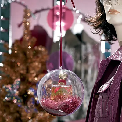 Boule transparente ø 10 cm à remplir - Boule plexiglas - Boule de Noël transparente - Lot de 12 - Accessoires et Objets déco-4