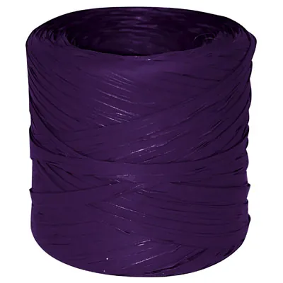 Raphia synthétique violet 200m - Raphias