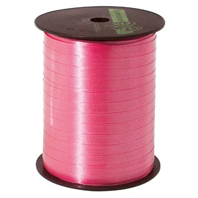 Bolduc mat rose fluo standard 7 mm x 500 m polypropylène - Bolducs unis