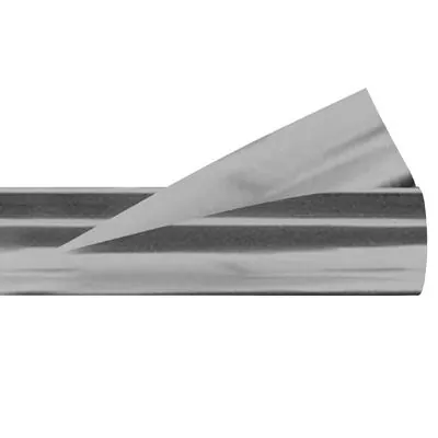 Film métallisé réversible polypropylène argent 120 cm x 10 m 30µ - Films métallisés réversibles polypropylène 