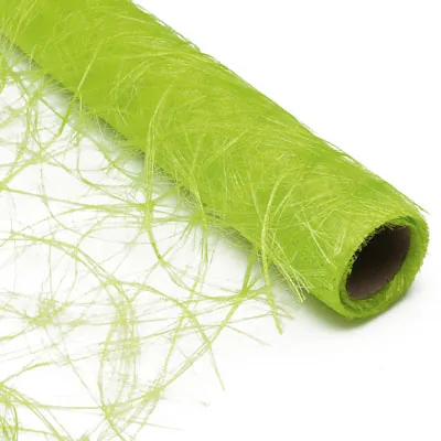 Chemin de table Sizoweb 30 cm x 25 m - Chemin de table intissé - Vert anis - Chemins de table jetables, Sets de table papier-1