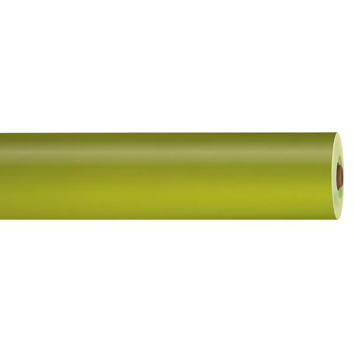 Papier cadeau kraft vergé vert anis uni 70 cm x 100 m 60 g/m² – le rouleau - Papiers cadeaux unis-1