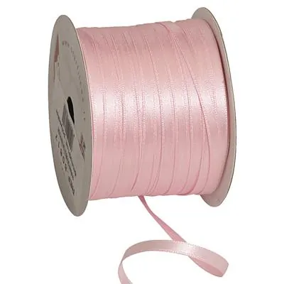 Ruban satin blanc double face 6 mm x 91 m - Ruban emballage cadeau - Rubans tissu, Cordons