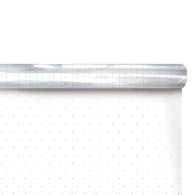 Film fleuriste - Film polypropylène pois blancs 80 cm x 120 m 35µ - Films polypropylène à motifs