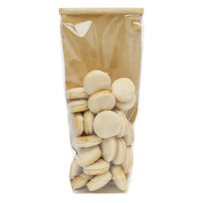 Sachet confiserie polypro toile de jute naturel fond PP 10 x 22 cm - Sachet bonbons - Lot de 100 - Sachets bonbon, Sachets confiserie-1