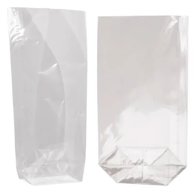 Sachet transparent fond écorné 13 x 24 cm polypro 30µ - Sachet confiserie - Sachet bonbons - Lot de 100 - Sachets bonbon, Sachets confiserie-1