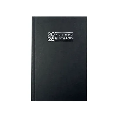 Agenda journalier carré euro cents 2026 13,5 x 21 cm - Exacompta  - Agendas-Répertoires