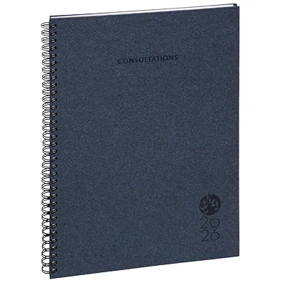 Agenda semainier consultations 2026 spiralé 21x29,7cm, Exacompta Forever® - Agendas-Répertoires