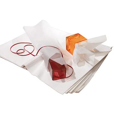 Papier de soie blanc cassé 22 g/m², feuilles de 50 x 65 cm, rame de 1000 feuilles - Papiers de soie-1