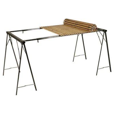 Barre de tréteau télescopique pour étalage de marché L 120 à 235 cm - Etalages de marché-1