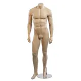 Mannequin homme sans tête H 170 cm Fibre de verre - Chair