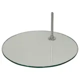 Socle en verre 