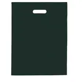 Sac plastique poignées découpées renforcées PEBD 55µ 50 x 50 x 5 cm - Noir - Lot de 100
