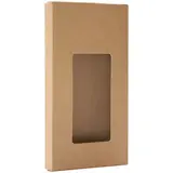 Étui pour tablette de chocolat carton kraft 16 x 8 x 1,5 cm - Paquet de 25