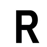 Lettre adhésive R