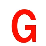 Lettre adhésive G