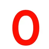 Lettre adhésive O