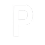 Lettre adhésive P