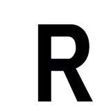 Lettre adhésive R