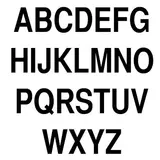 Lettres adhésives