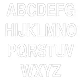 Lettres adhésives