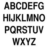 Lettres adhésives