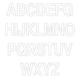 Lettres adhésifs 