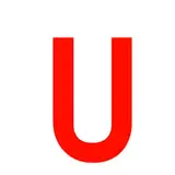Lettre adhésive U