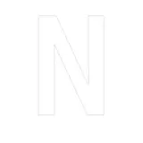 Lettre adhésive N