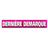 Affiche Promo Dernière Démarque 115 x 20 cm rose fuchsia