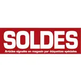 Affiche Soldes 140 x 45 cm - Affiche promo