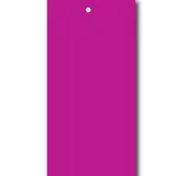 Étiquettes à trou papier cartonné pour pistolet textile 50 x 100 mm, Violet - Lot de 250