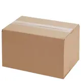 Caisse carton - Caisse américaine carton hauteur variable - carton double cannelure 80 x 40 x 20/30 cm – Lot de 10
