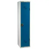 Vestiaire atelier salissant gris / bleu 40 x 50 x 180 cm