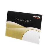 Porte-visuel incliné