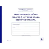 Registre contrôle relatif hygiène/sécurité travaux