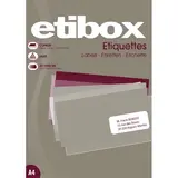 2100 Étiquettes adhésives blanches multi-usages 63,5 x 38 mm Etibox