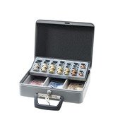 Caisse à monnaie en acier