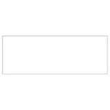 Plaque de signalisation vierge