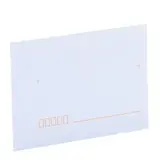 Enveloppe blanche C6 114 x 162 mm précasées 80g La Couronne - Paquet de 50