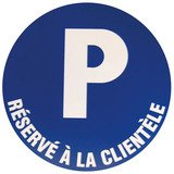 Disque Parking réservé à la clientèle