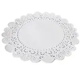 Dentelle papier ronde blanche ø 12 cm - Paquet de 250