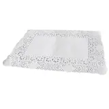 Dentelle Rectangle Papier Blanc pâtisserie 30x40cm - Paquet De 250